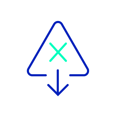 Icon - Lower rates of errors